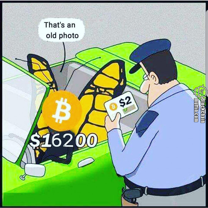That's an old photo of Bitcoin