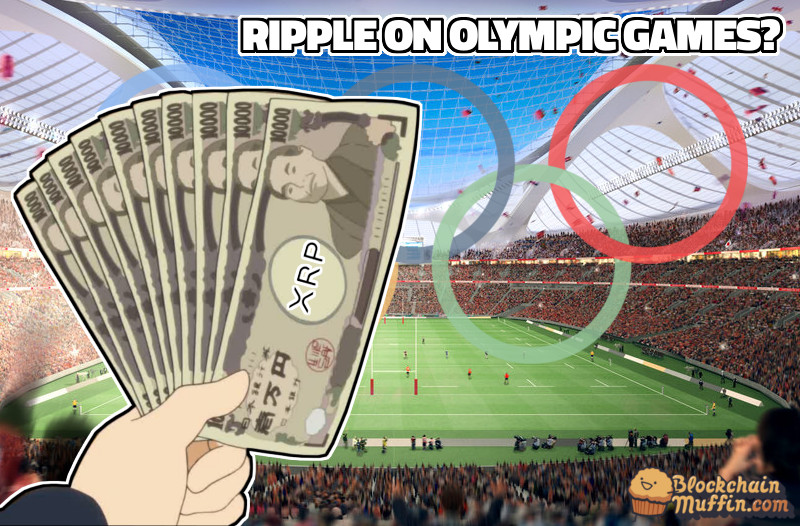 Will Ripple be the official cryptocurrency of the Tokyo Olympic Games in 2020?